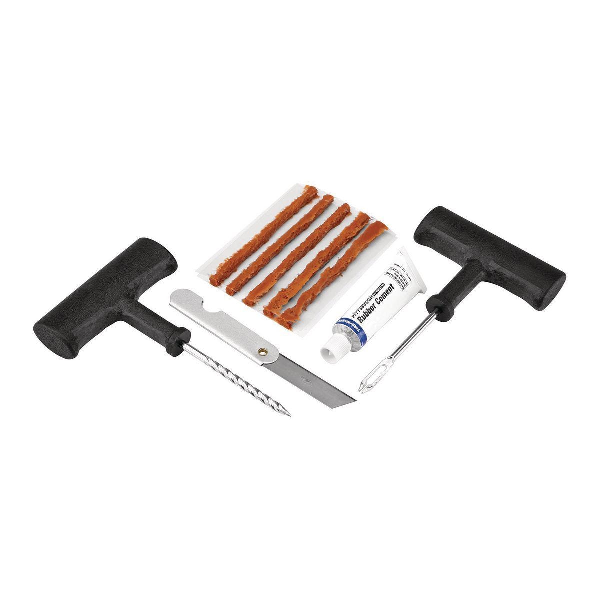Kit de reparación para llantas sin cámara de 9 piezas | 62611