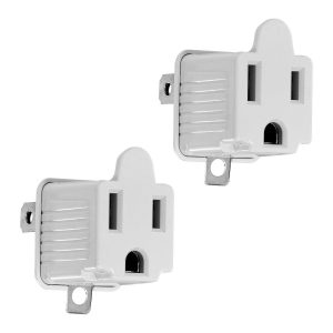 Adaptadores de conexión a tierra de 3 a 2 clavijas, paquete de 2 | 59827