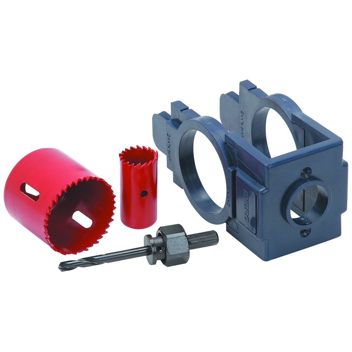 Kit de instalación para cerraduras de puerta con plantilla y brocas | 97296