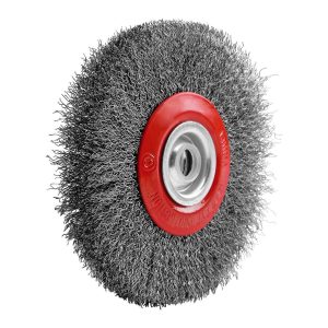 Rueda de alambre trenzado de 5 pulgadas para esmeril de banco | 66975
