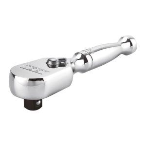 Llave de carraca profesional stubby de perfil bajo con mando de 3/8 pulgadas | 56196