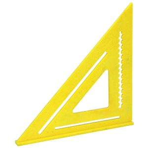 Escuadra para cortes de ángulo de 12 pulgadas, ideal para carpintería y construcción | 66778