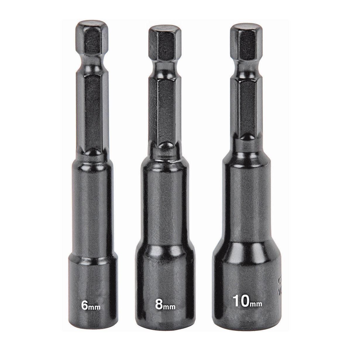 Juego de 3 piezas de insertos magnéticos de liberación rápida para tuercas métricas | 69437