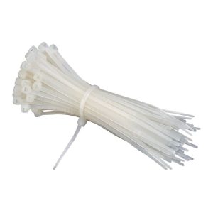 Cable ties blancos de 4 pulgadas, paquete de 100 | 60257