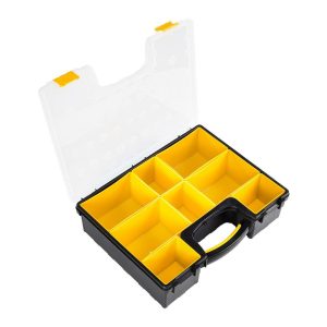 Maletín de almacenamiento portátil grande con 8 compartimentos | 93927