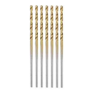 Juego de 7 brocas de titanio de acero rápido 1/16 pulgada | 61549