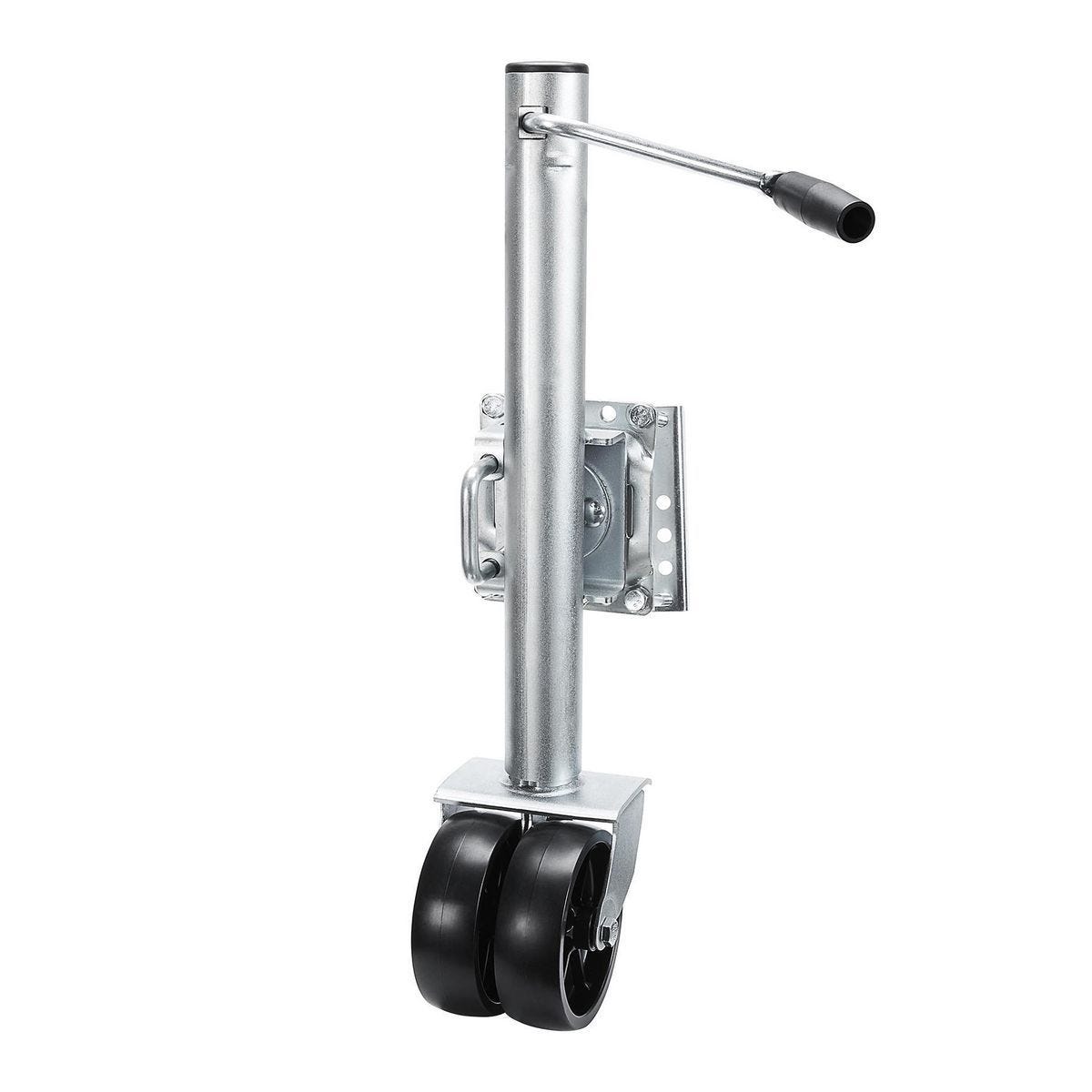 Gato para remolque de doble rueda con capacidad de 1500 lb y brazo abatible | 58205