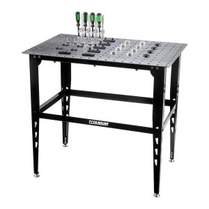 Mesa de soldar modular 36 x 24 pulgadas con kit de ajuste TITANIUM | 21215-B
