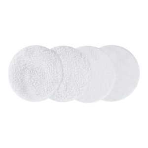 Juego de 4 bonetes de pulido de microfibra y felpa de 7 a 8 pulgadas para pulidora | 70751