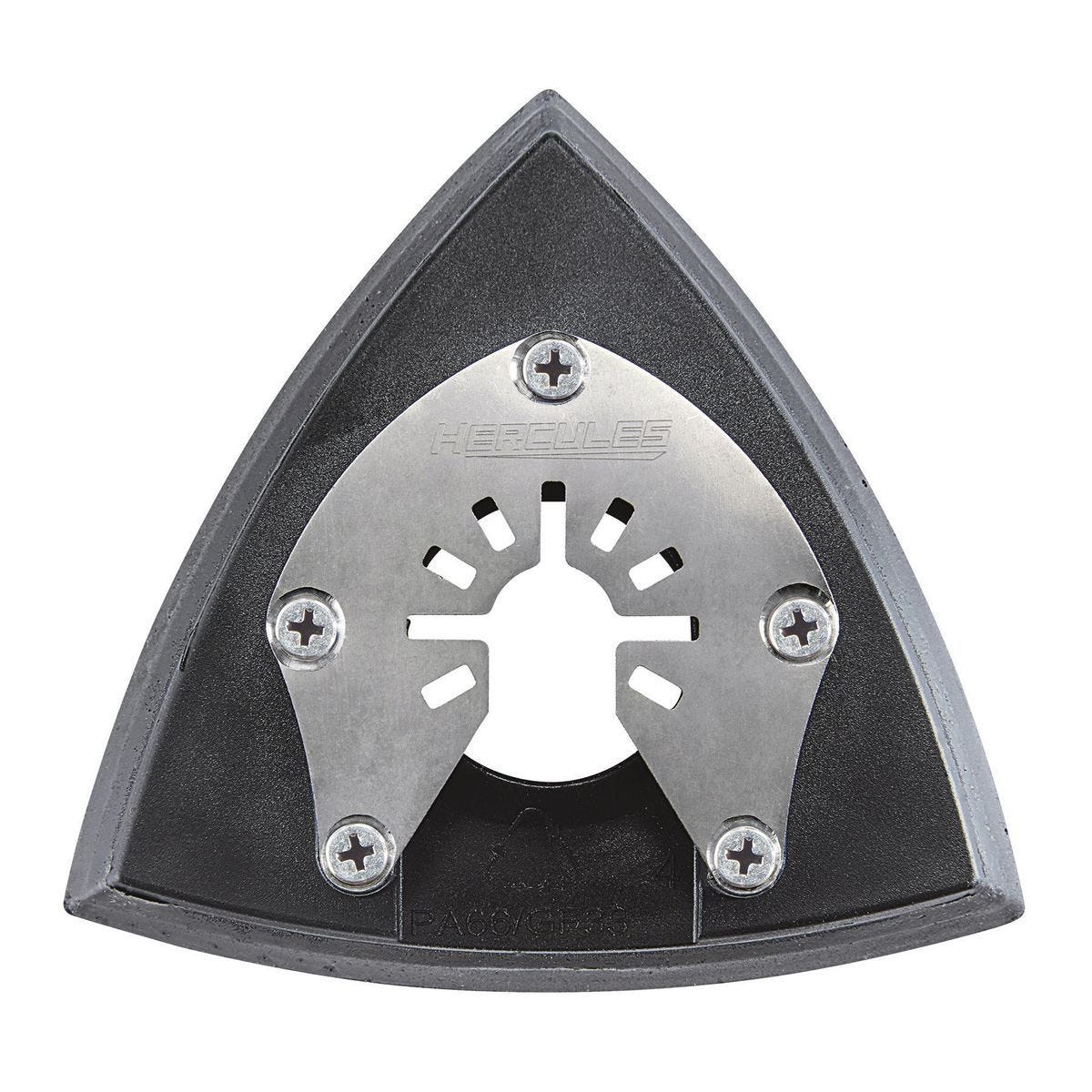 Placa de respaldo triangular para lijar con herramientas oscilantes multiusos HERCULES | HA211-11