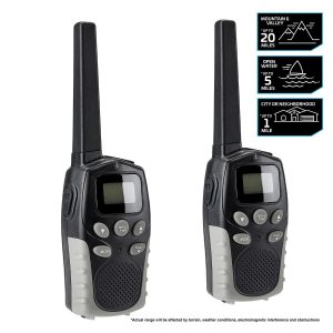 Radio de dos vías Armstrong con alcance de 20 millas y resistencia IPX4 | 57326