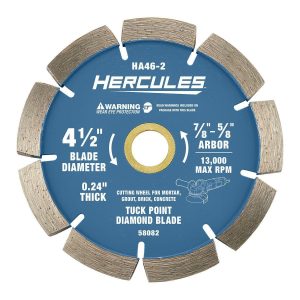 Disco de diamante para remover mortero de 4-1/2 pulgadas HERCULES | HA46-2