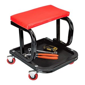 Silla de rodillos para mecánicos con bandeja de herramientas | 3338