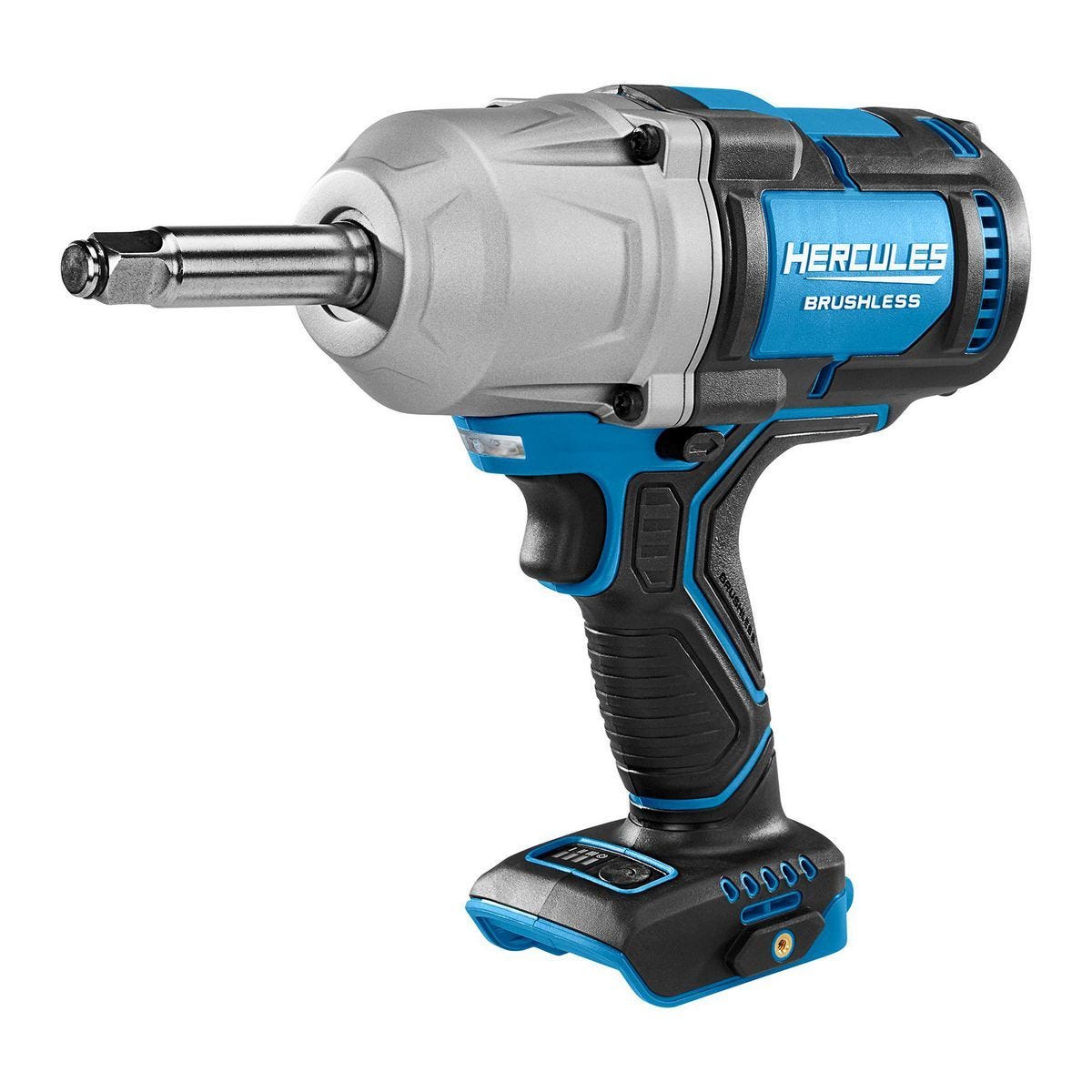 Llave de impacto inalámbrica de 1/2 pulgada y alto torque HERCULES 20V sin escobillas, con yugo extendido - Solo herramienta | HCB89B