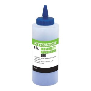 Gis de marcado azul de 8 oz para líneas de tiza