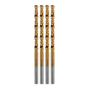 Juego de brocas de titanio BAUER 4 piezas, 9/64 pulgadas | 64902
