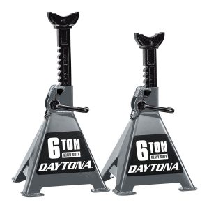 Gatos de seguridad de 6 toneladas con trinquete, color gris pizarra | DJS6GRY