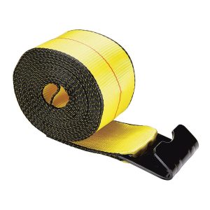 Correa de amarre para carga de 4 pulgadas x 30 pies con gancho plano | 64508