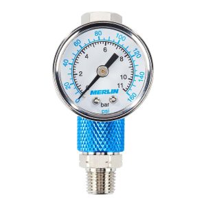 Válvula de control de flujo de aire con manómetro de 1/4 pulg. NPT | 70939