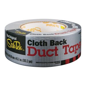 Cinta de tela plateada de 50 yardas x 1.88 pulgadas para múltiples usos | 63242