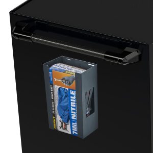 Dispensador magnético para guantes y pañuelos desechables, color gris pizarra | 72361