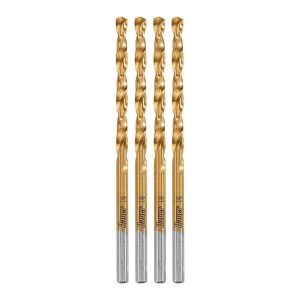 Juego de brocas de titanio BAUER 1/8 pulgada, 4 piezas | 64901