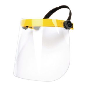 Careta de seguridad con visor abatible, no conductiva, para lijar, esmerilar y pulir | 57243