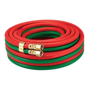Manguera gemela para soldadura oxiacetilénica, 1/4 pulg x 25 pies, Grado R Tipo VD | 60686