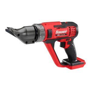 Tijeras eléctricas inalámbricas para metal calibre 18 BAUER 20V - Solo herramienta | 59289