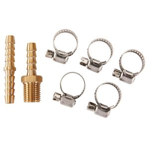 Kit de reparación para mangueras de aire de 1/4 pulgada de diámetro interno, 7 piezas | 63569