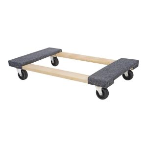 Dolly de madera dura para mudanzas de 30 x 18 pulgadas y capacidad de 1000 lb | 58314