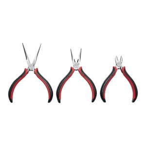 Juego de pinzas de precisión, 3 piezas | 64566