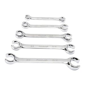 Juego de llaves de tubo SAE de doble extremo, 5 piezas | 68865