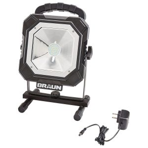 Lámpara de trabajo LED recargable de 1500 lúmenes Braun | 64078