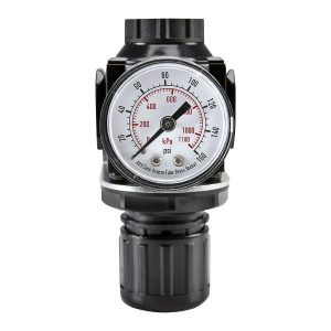 Regulador de aire compacto con manómetro de 1/4 pulg. NPT | 58183