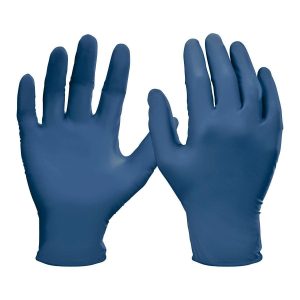 Guantes desechables de nitrilo sin polvo de 7 mil, paquete de 50, talla grande | 68505