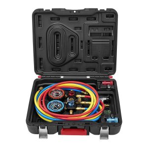 Juego de manómetros para aire acondicionado R1234YF | ACMG-1234YF