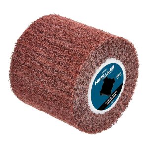 Tambor de acabado HERCULES de 4-1/2 pulg. x 4 pulg., grano grueso 60 para acondicionamiento de superficies | HA2SCD-1