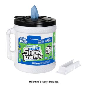 Toallas desechables azules para taller BIG GRIP en cubeta