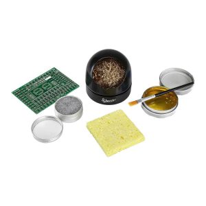 Kit de accesorios para soldadura SCHNEIDER, incluye flux, limpiador y soporte | 58008