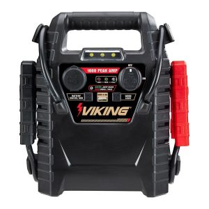 Arrancador portátil multiusos VIKING de 1000 amperes pico con compresor de aire de 150 PSI | 59531