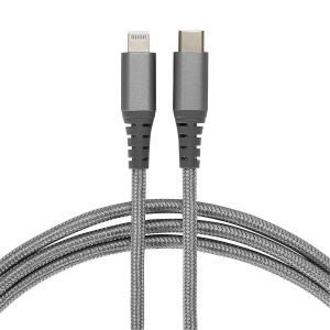 Cable de carga USB-C a LIGHTNING trenzado de 6 pies | 59787