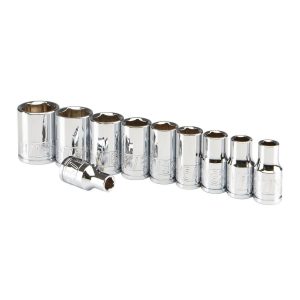 Juego de dados de 1/4 pulgada SAE con marcas de alta visibilidad, 10 piezas | 67906