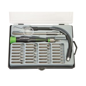 Juego de desarmadores de precisión multibits de 34 piezas | 93916
