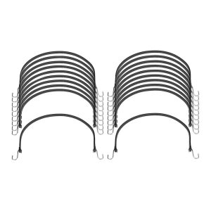 Juego de 20 correas de amarre EPDM de 31 pulgadas, resistentes a la intemperie | 63277