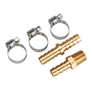 Kit profesional de reparación para manguera de aire de 3/8 pulgadas, 5 piezas | 63957