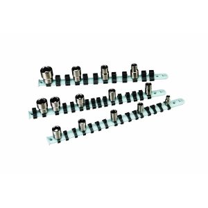 Juego de rieles para sockets de 3 piezas, organizador para sockets estándar y profundos | 68101