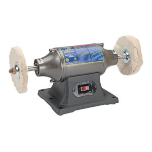 Pulidora de 6 pulgadas con motor de 1/2 HP y base de hierro fundido | 61557