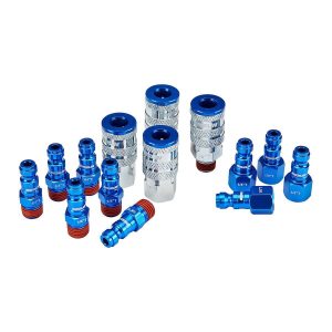 Juego de conectores y tapones automotrices codificados por color de 1/4 pulgada, 14 piezas | 57629