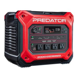 Estación de poder portátil PREDATOR 2000 vatios, 1545 Wh de capacidad | 70084